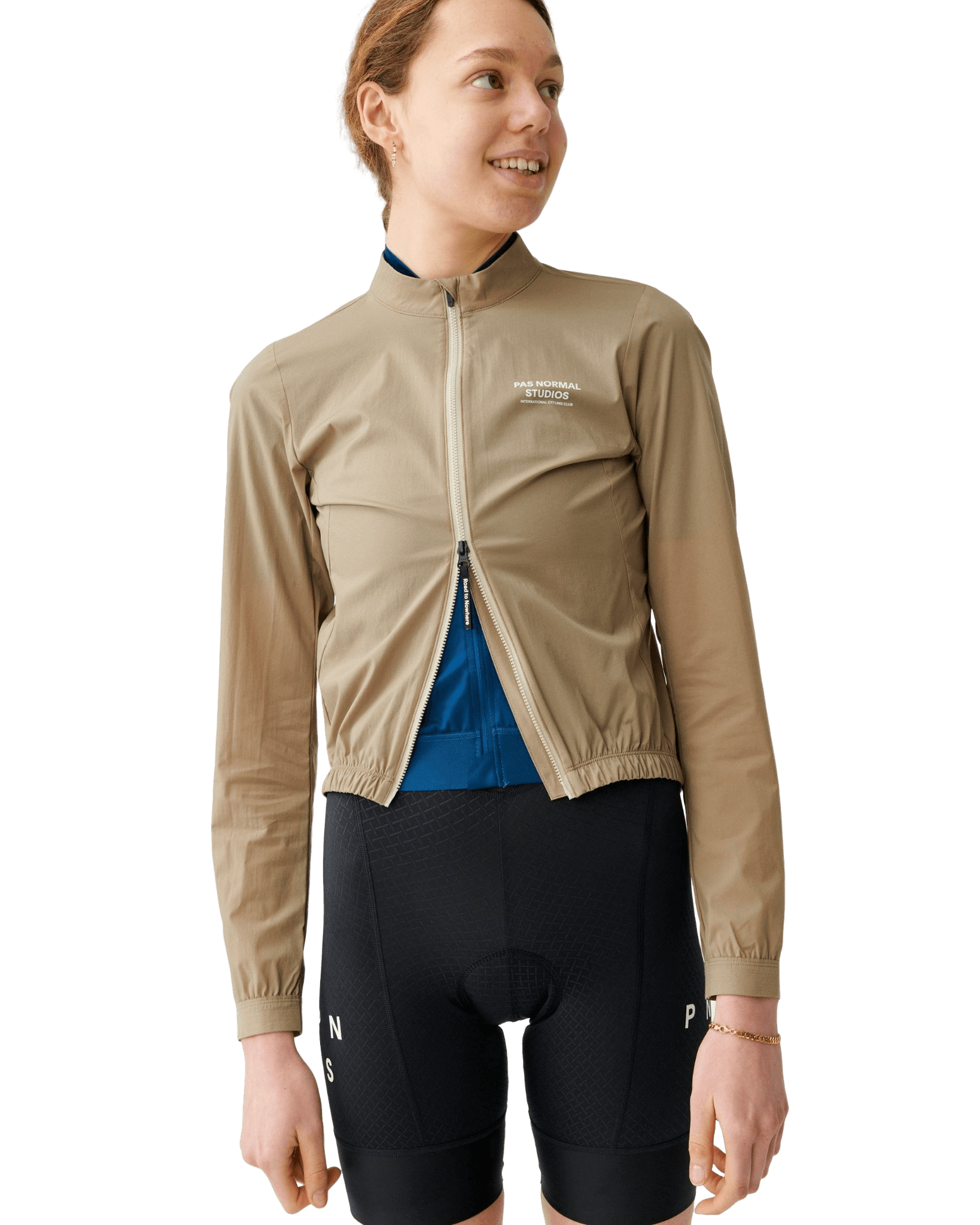 Mechanism Stow Away Jacket Unisex — Beige