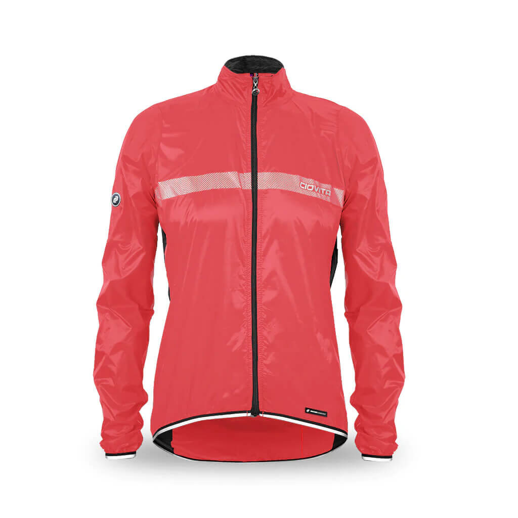 Damen Cirro Windproof Jacket - Coral 