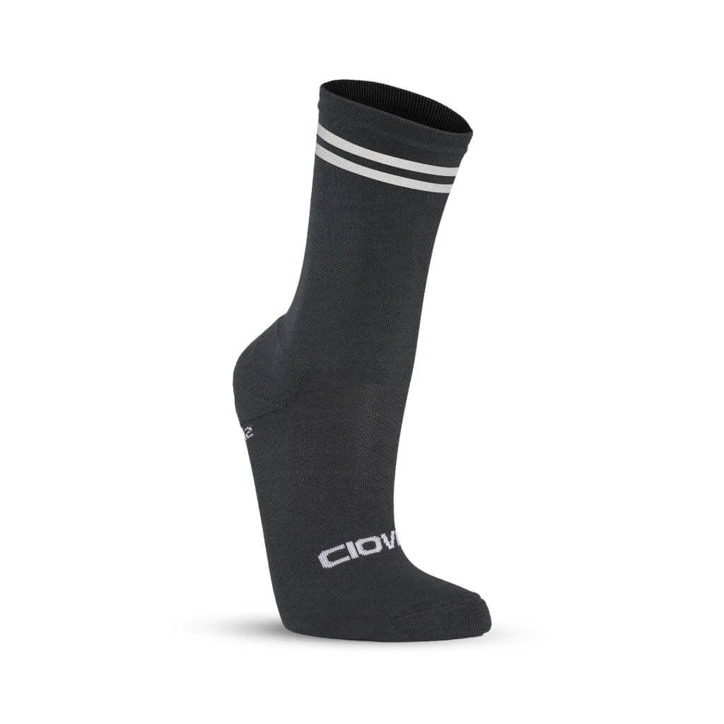 Merino Crew Socks - Black