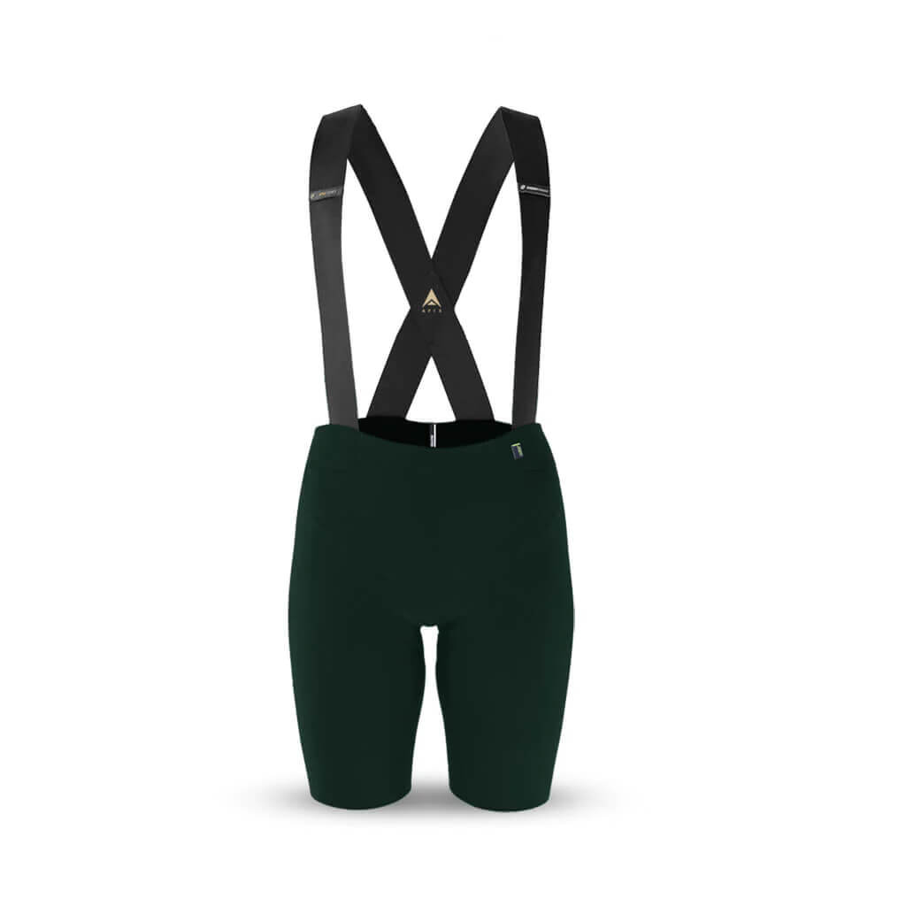 Damen Apex Elite Bib Shorts - Forest