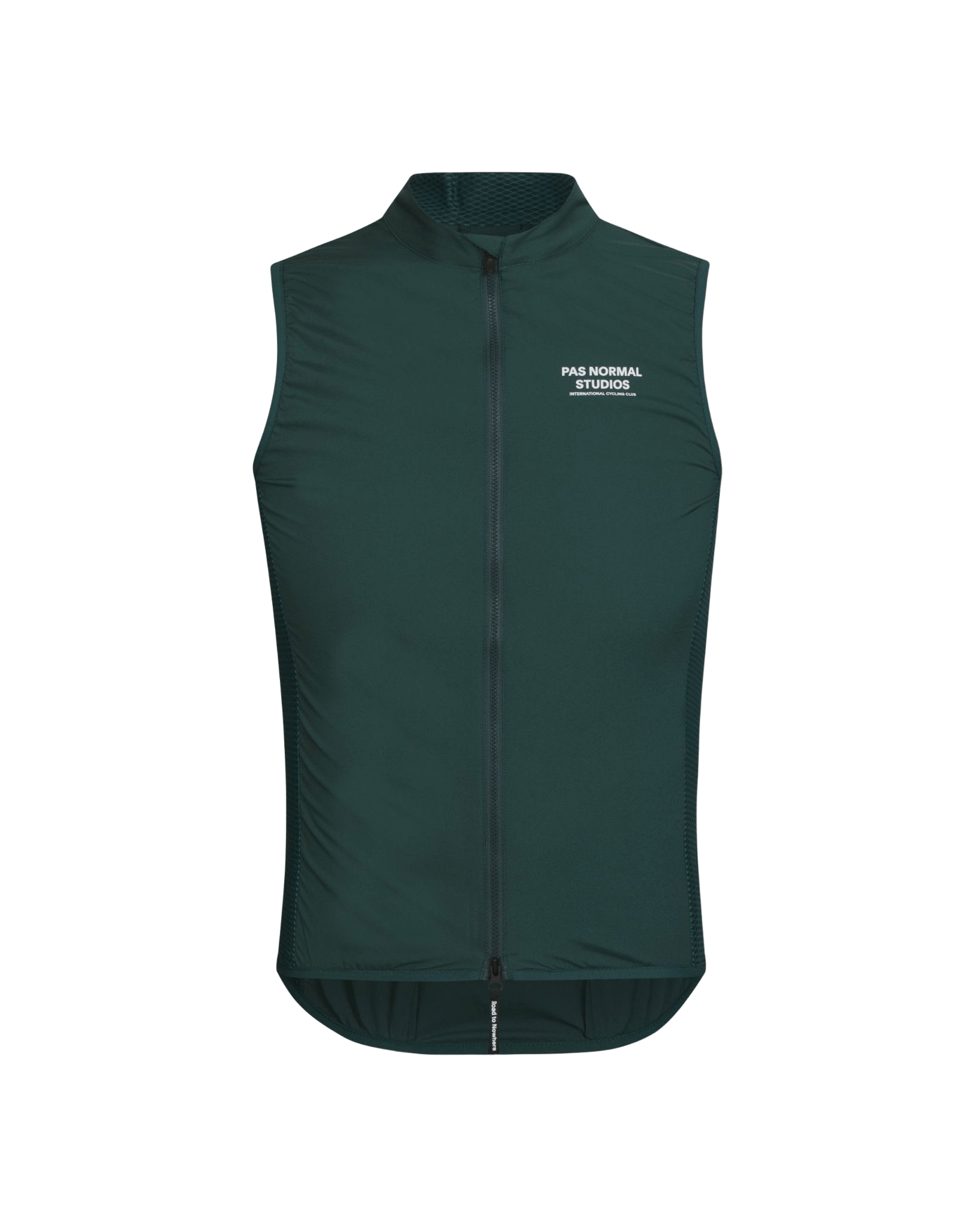 Herren Mechanism Stow Away Gilet — Blaugrün