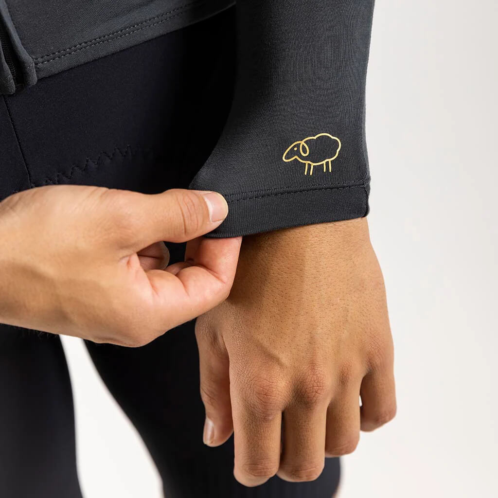 Merino Arm Warmers - Charcoal 