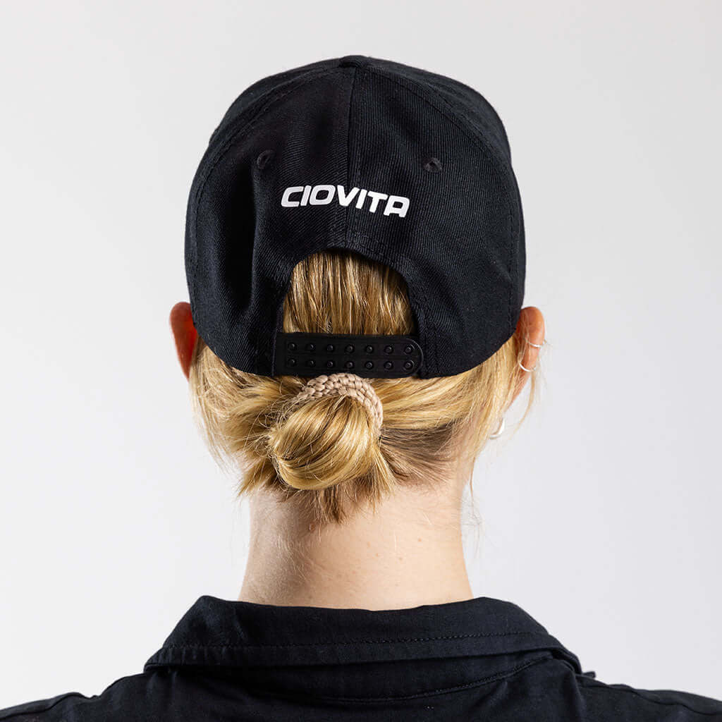 Curved Peak Cap - Black 