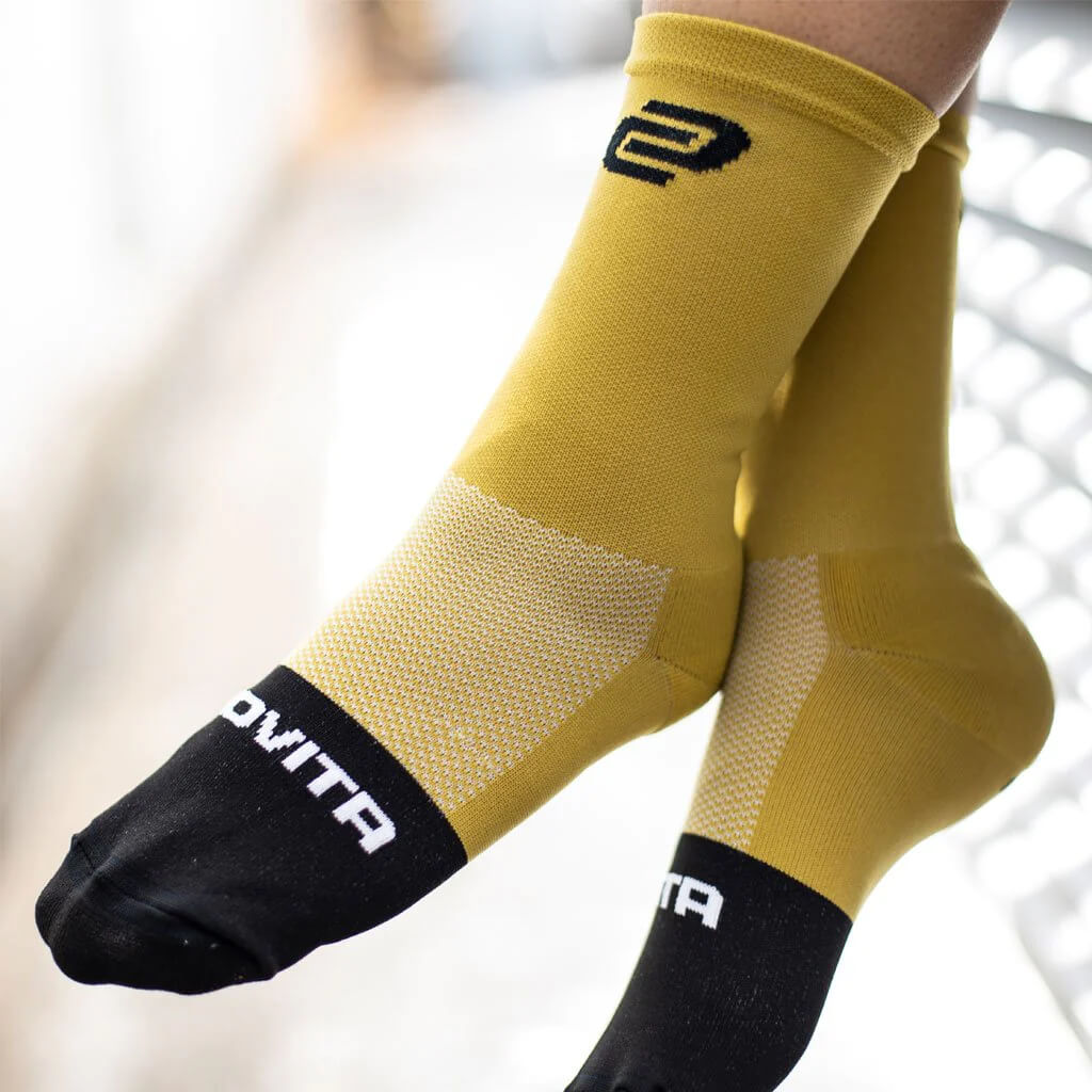 High Top Socks - Mustard