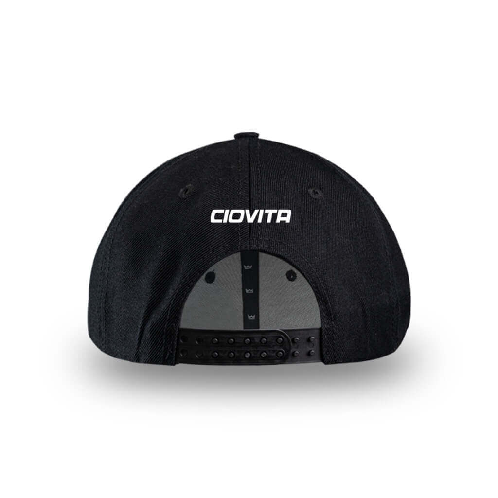 Curved Peak Cap - Black 