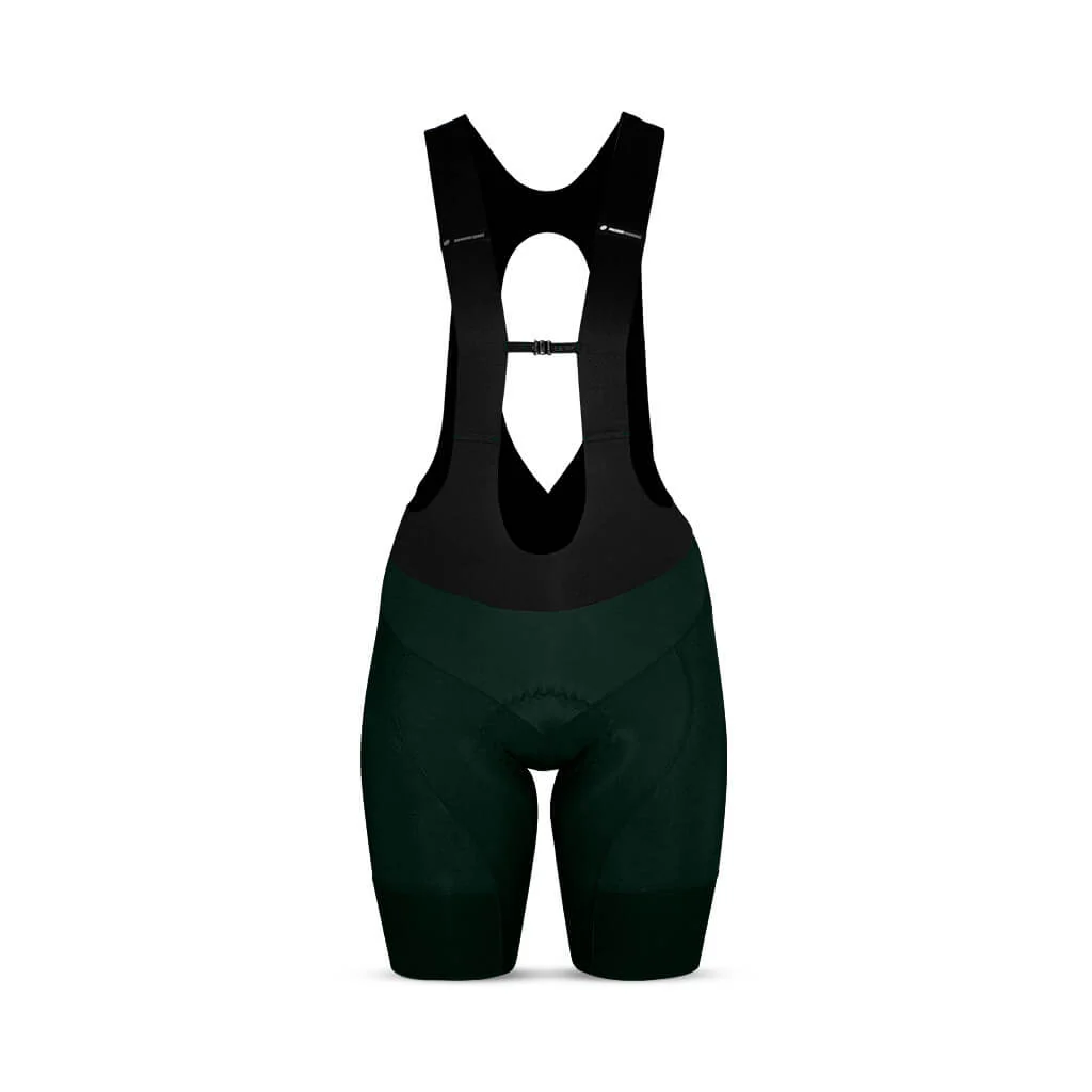 Damen Supremo Pace Bib Shorts - Forest