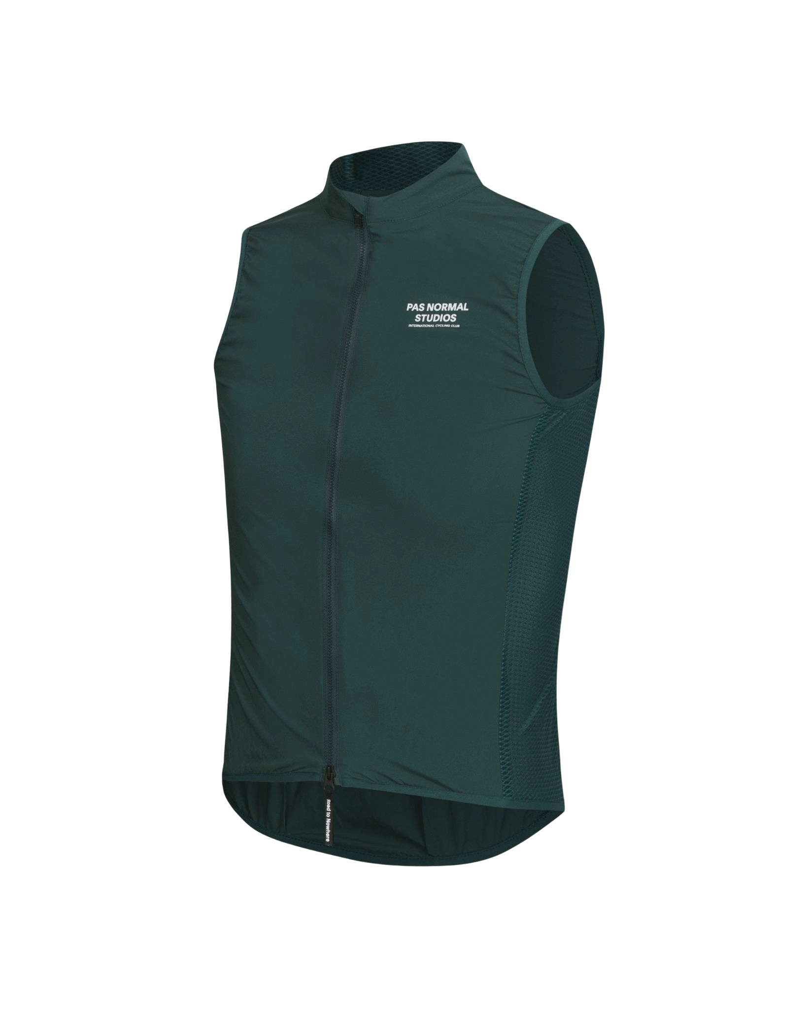 Herren Mechanism Stow Away Gilet — Blaugrün