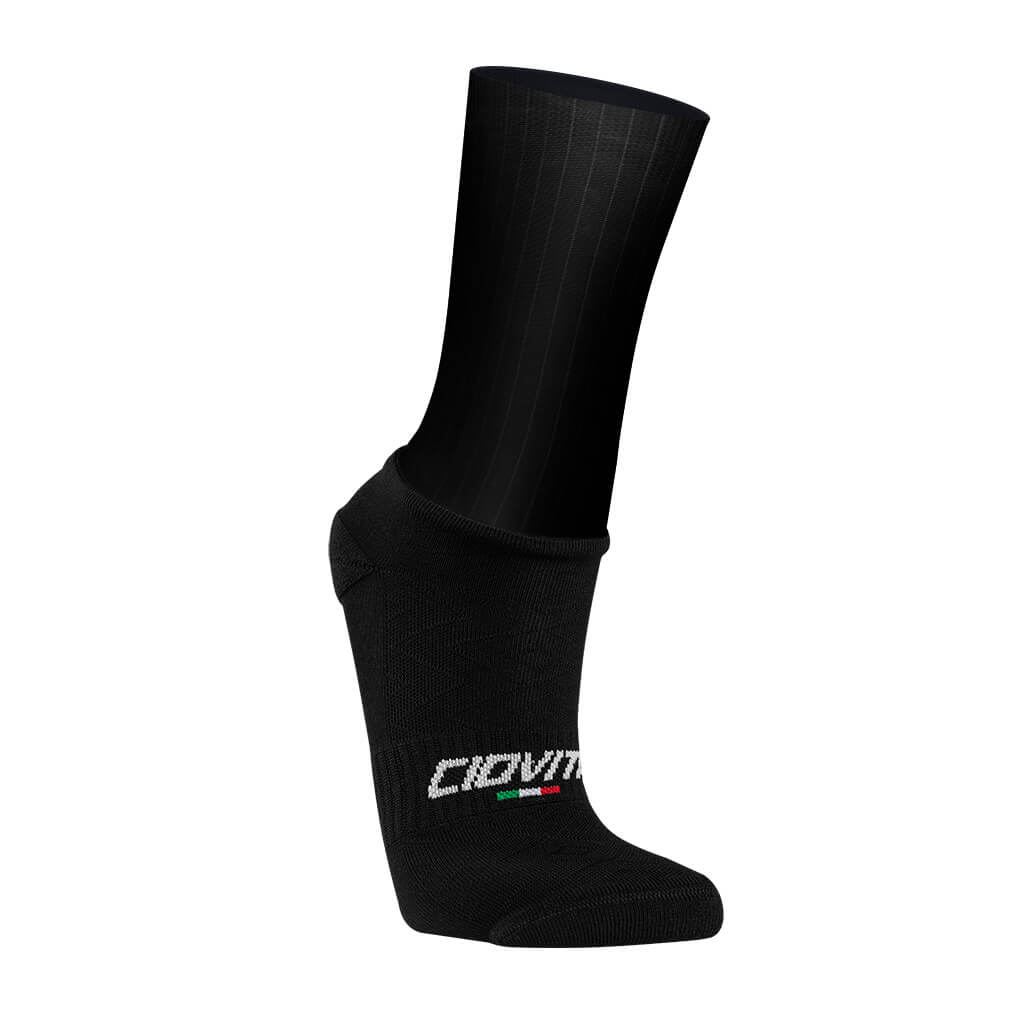 Velo Aero Reflective Socks - Black