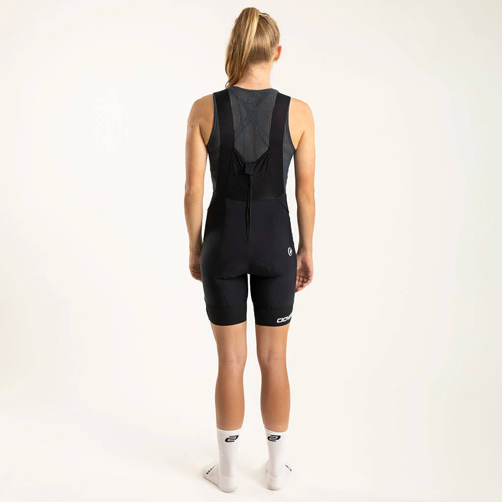 Damen Corsa Bib Shorts - Carbon 