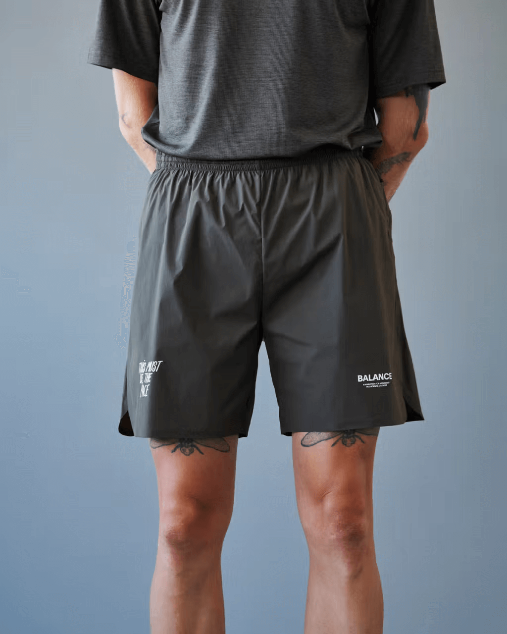 Herren Balance Shorts — Dusty Brown