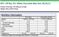 Clip Bar Energie-Riegel Macadamia-Weiss - 12 Stk.