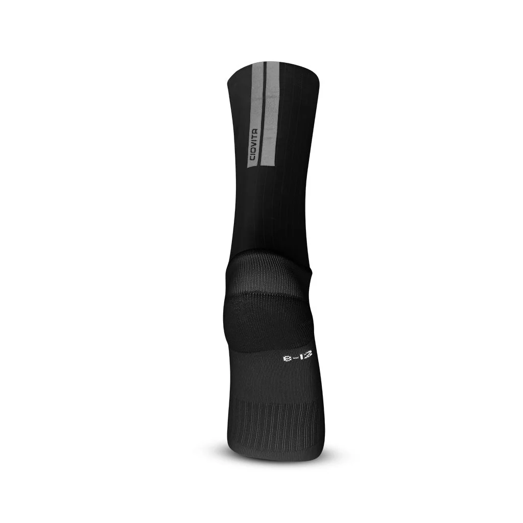 Velo Aero Reflective Socks - Black