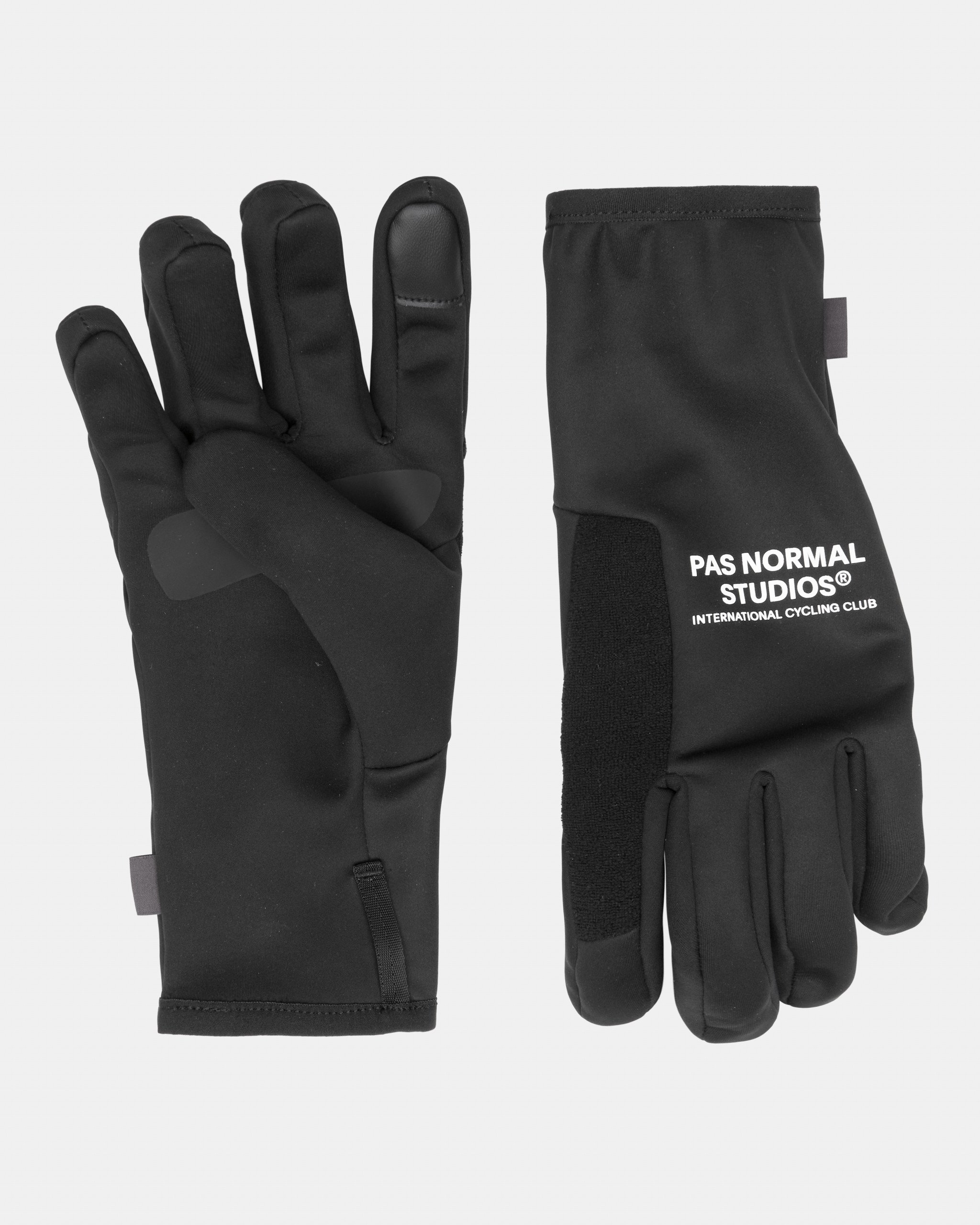 Logo Thermal Gloves - Black 