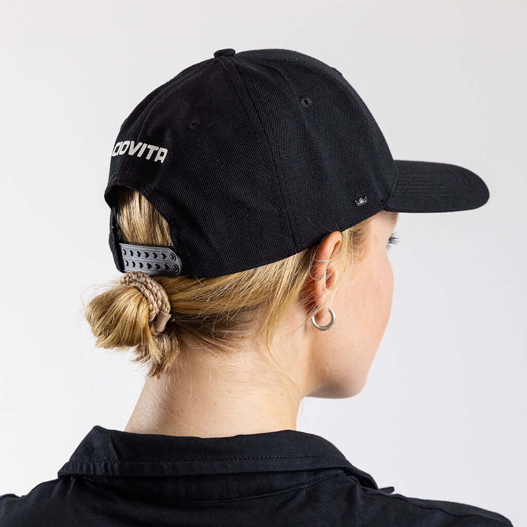 Curved Peak Cap - Black 