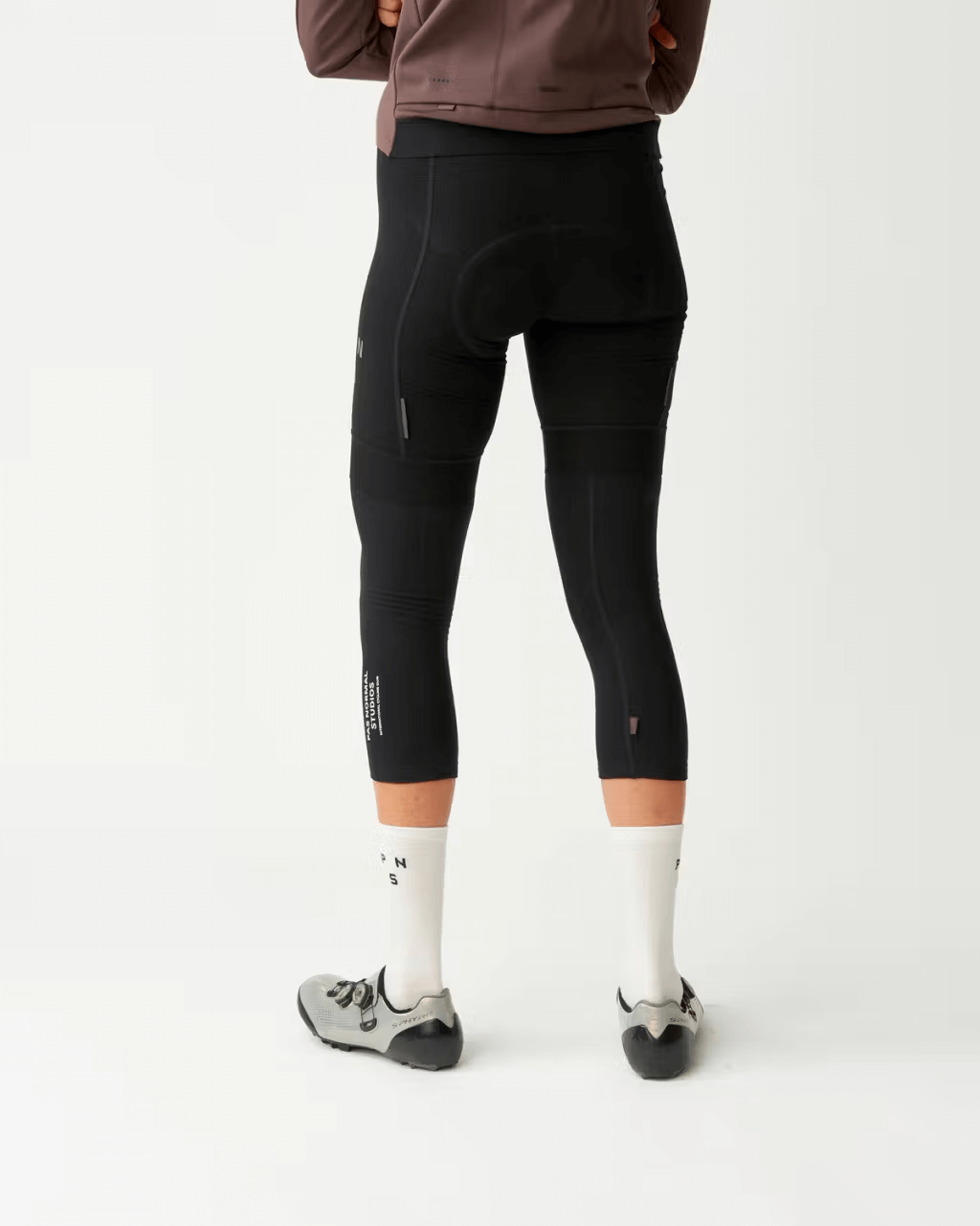 Logo Knee Warmers — Black