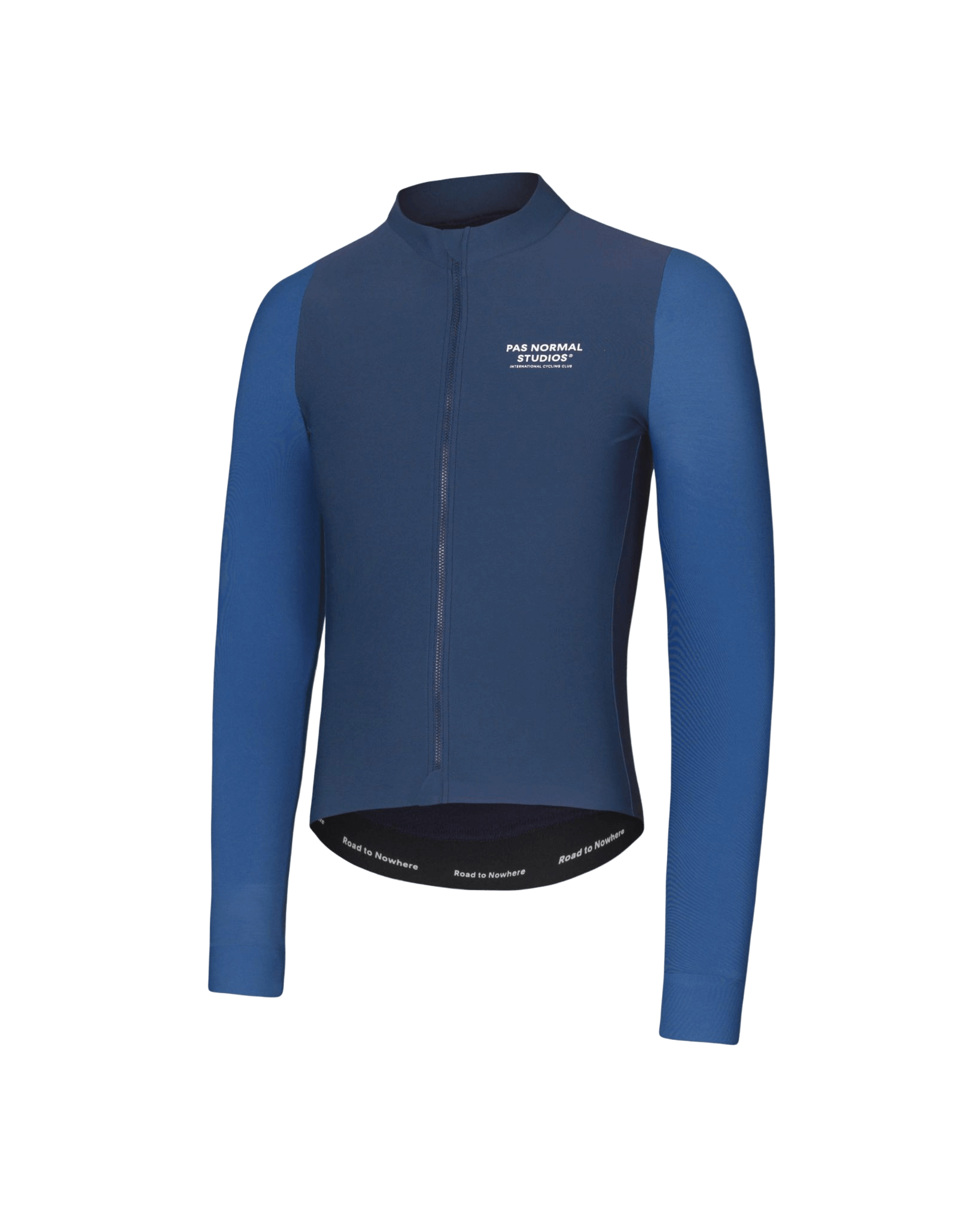 Herren Mechanism Long Sleeve Jersey — Dusty Navy