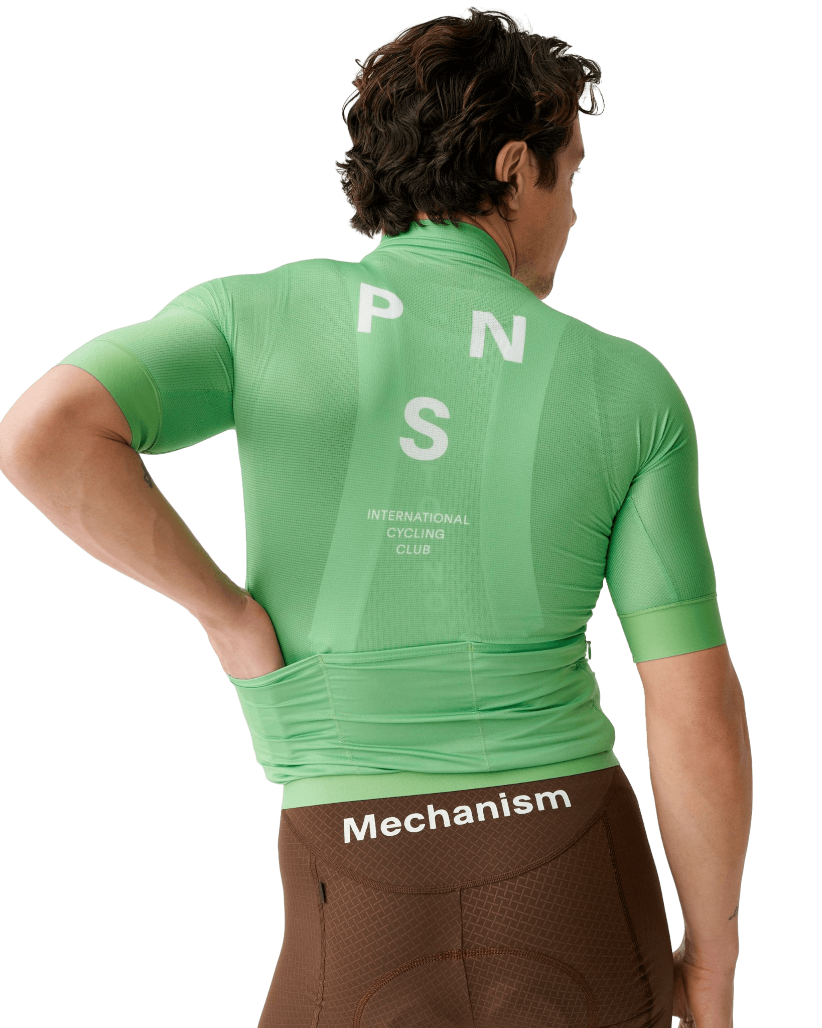 Herren Mechanism Jersey — Grün